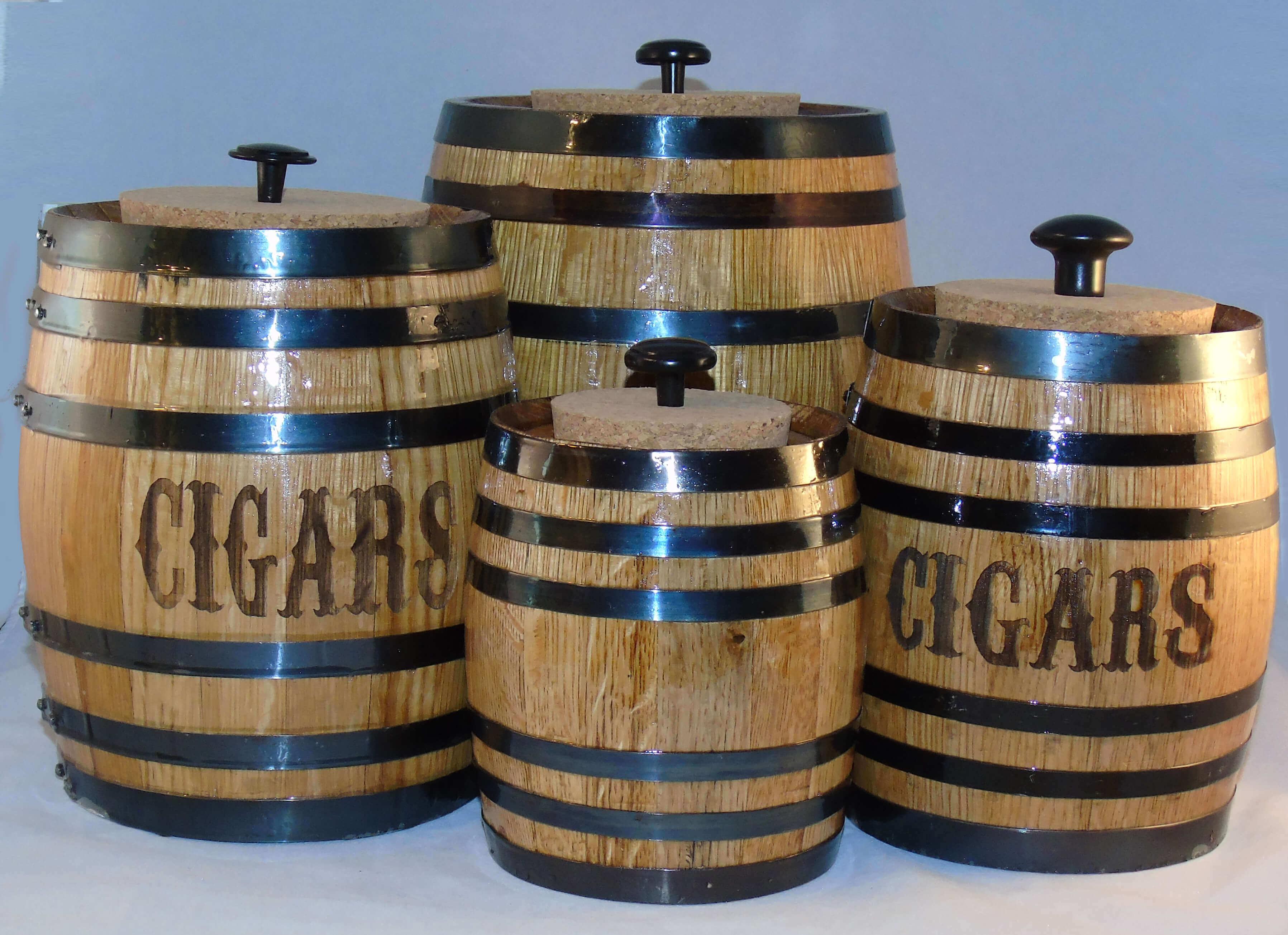 Cigar Humidors & Tobacco Barrels Red Head Oak Barrels Aging Rum