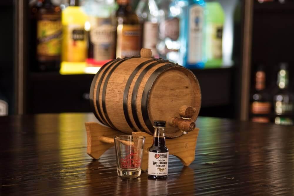 Whiskey Accessories and Liquor Flavoring Kit Red Head Barrels