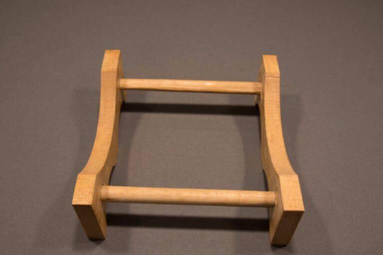 Oak Barrel Cradle Stand Red Head Oak Barrels