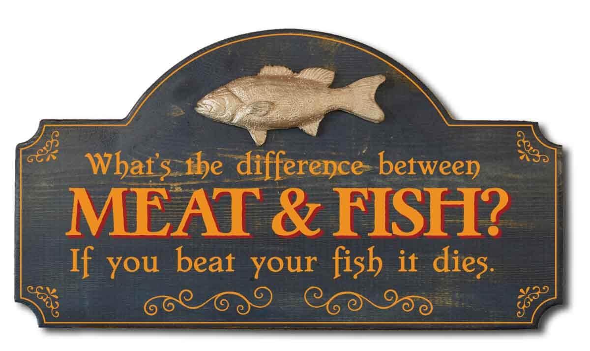 whats difference between meat and fish Red Head Oak Barrels Aging