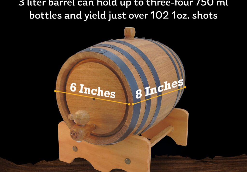 Creating Custom Flavored Whiskey with a Small Oak Barrel